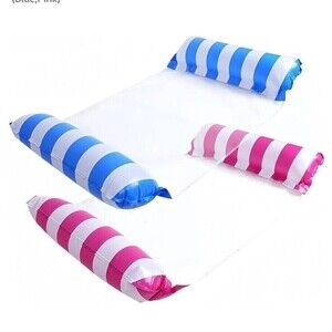 2 pack Swimming Pool Floats Inflatable Water Hammock Floating Rafts Lounge Chai…